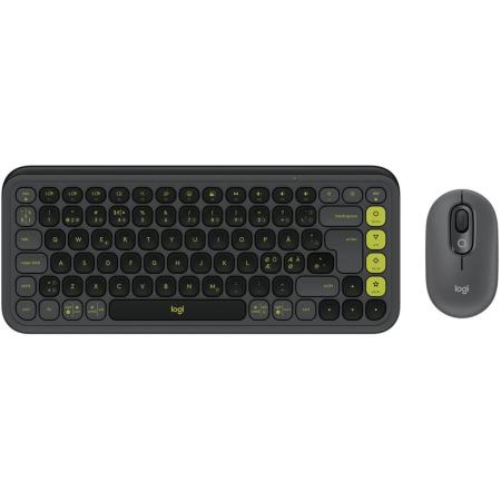 Logitech Pop Icon Combo - Graphite (Pan)