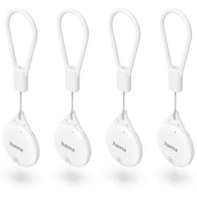 Hama Sleutelfinder Itemfinder For Apple Find My-App Bluetooth White 4ST.
