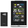 Hama Weather Station Jamaica w/ Buitensensor Radio Wekker Binnenklimaat Black