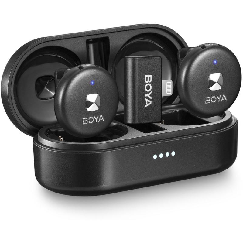 Boya Omic-D (White) DUAL-Channel Wireless Mic For iOS Devices