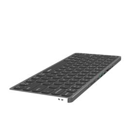 Rapoo Ultraslim Keyboard UCK-6001 w/ 8 In 1 USB-C Multiport Hub QWERTY