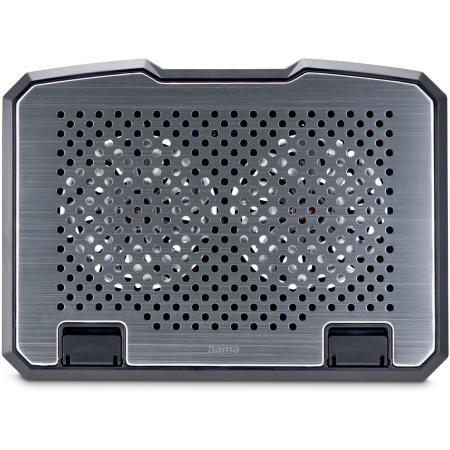 Hama Laptop-Koeler Aluminium Kantelb. Stil 2 VENT. Tot 40 cm (15.6) Black