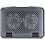 Hama Laptop-Koeler Aluminium Kantelb. Stil 2 VENT. Tot 40 cm (15.6) Black