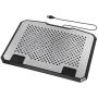 Hama Laptop-Koeler Aluminium Kantelb. Stil 2 VENT. Tot 40 cm (15.6) Black