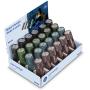 Hama LED-Flashlight FL25 w/ Batteries Aluminium 24 ST/Display