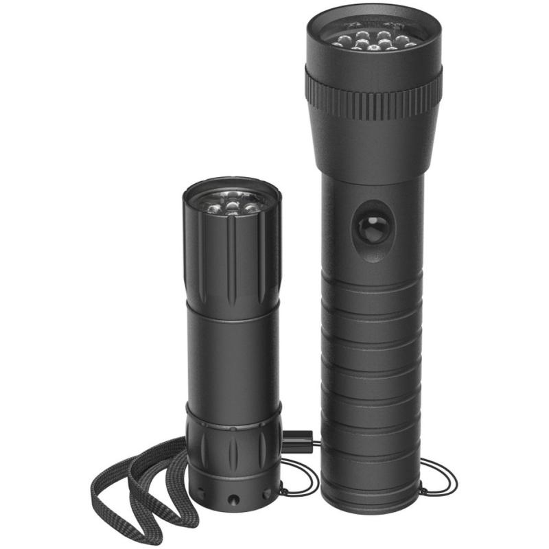 Hama LED-Flashlight FL-Duo w/ Batteries Aluminium Set Van 2