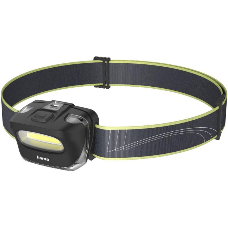 Hama LED-Hoofdlamp HL110 Batteries COB Hoofdlamp V Joggen Sport 2 Modi