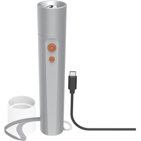 Hama LED-Flashlight FL250-C Rechargeable Aluminium 3 Standen + Sos