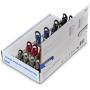 Hama LED-Flashlight FL4 w/ Batteries Karabijnhaak Bieropener 24 ST/DISP.