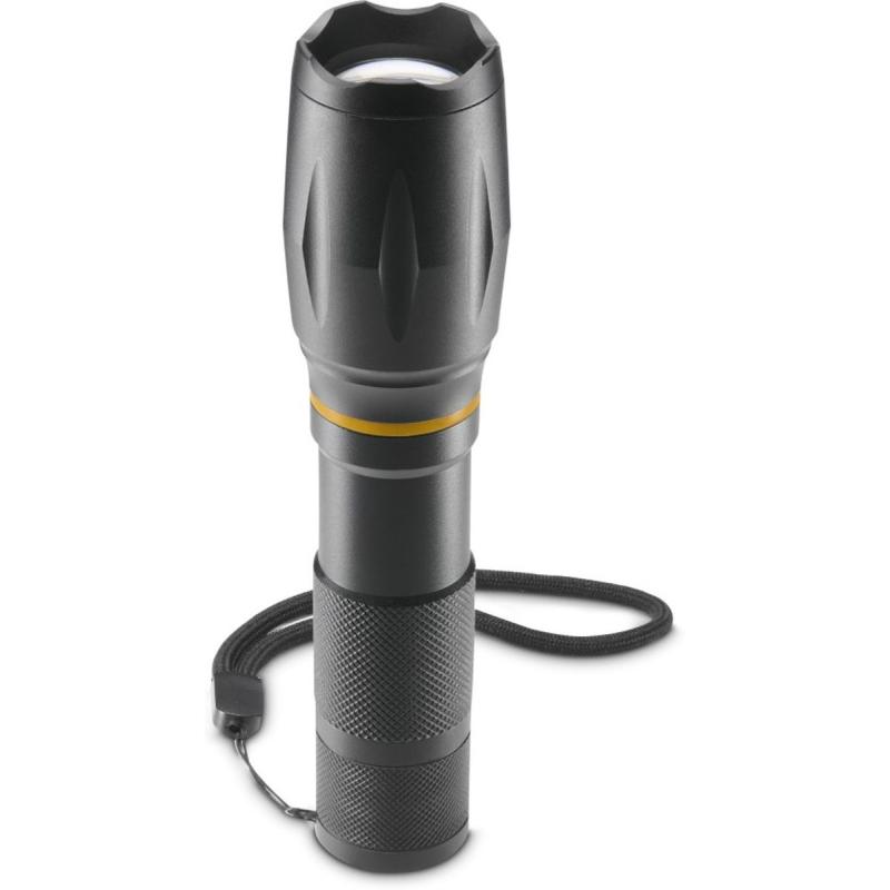 Hama LED-Flashlight W200 Batteries Zoom COB Aluminium 3 Modi
