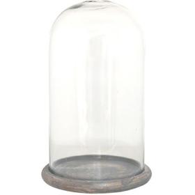 Clayre Eef Cloche 6GL3536 Transparent 17x29 cm