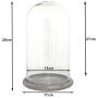 Clayre Eef Cloche 6GL3536 Transparent 17x29 cm