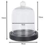 Clayre Eef Cloche 6GL4038 Black 10x14 cm
