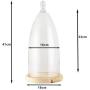 Clayre Eef Cloche 6GL3006 Transparent 19x41 cm