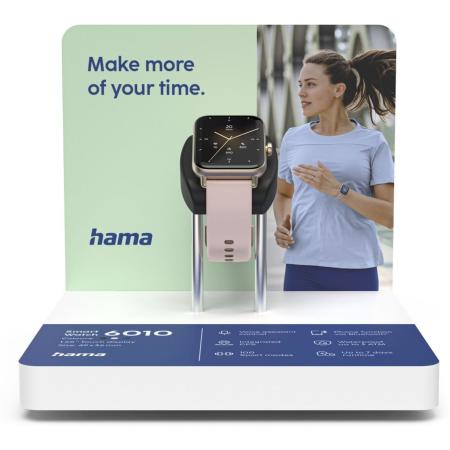 Hama Smart Watch 6010 Test Module Pink Gold 18x18x16cm