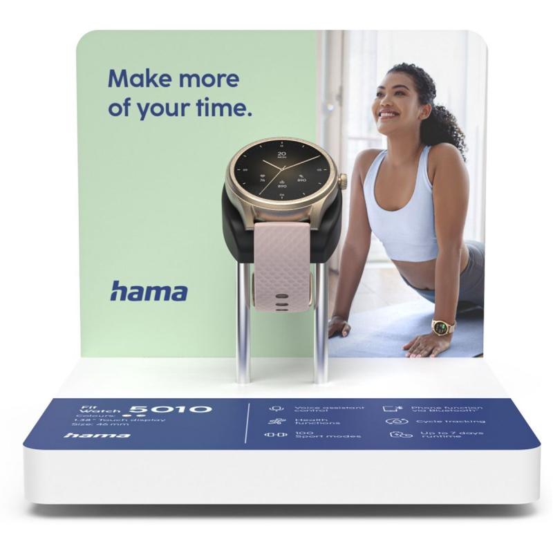 Hama Fit Watch 5010 Test Module Rose Gold 18x18x16cm