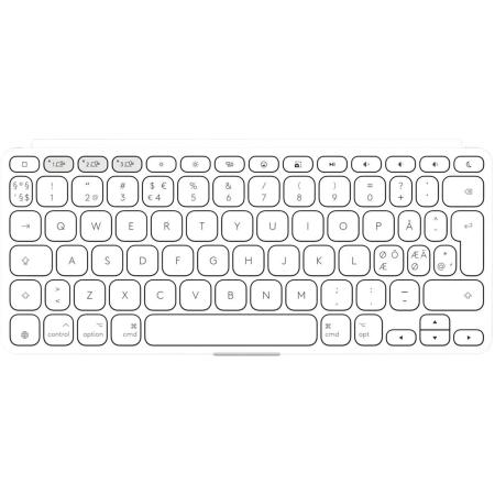 Logitech Keys-To-Go 2 - Pale Grey (Pan)
