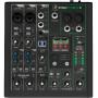 Mackie 6-Channel Analog Mixer w/ Enhanced FX USB Recording Modes And Bluetooth