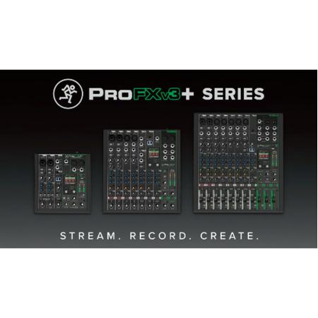Mackie 10-Channel Analog Mixer w/ Enhanced FX USB Recording Modes And Bluetooth