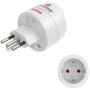 Hama Travel Adapter Type J L N 3-POLIG For Zwitserland Italie EN Brazilie