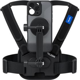 Telesin Chest Mount w/ Case For iPhone 16 Pro