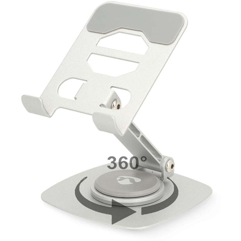 Nedis Smartphonestandaard | Universal | Draai-EN Tiltable | Silver