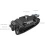 SmallRig 5053 Camera Clip w/ Quick Release Mount Plate Kit
