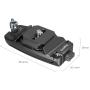 SmallRig 5053 Camera Clip w/ Quick Release Mount Plate Kit
