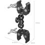SmallRig 5331 Double Head Crab-Shaped Clamp