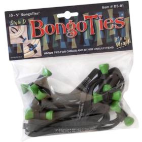 BongoTies Tree Frog - BongoTies 10-pack (Green Bongo Pin)