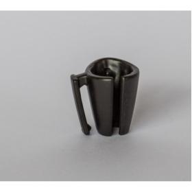 Hide-a-mic Dpa 4060/4061/4071 Single Piece Bra-Holder Black