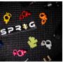 Sprig Pink Value Pack 10X 1/4”-20 Sprigs + 5X 3/8”-16 Big Sprigs