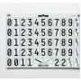 Forty One Thirty Wet Weather Tags White/Black