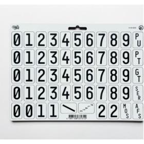 Forty One Thirty Wet Weather Tags White/Black
