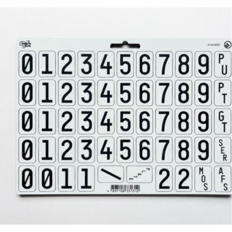 Forty One Thirty Wet Weather Tags White/Black