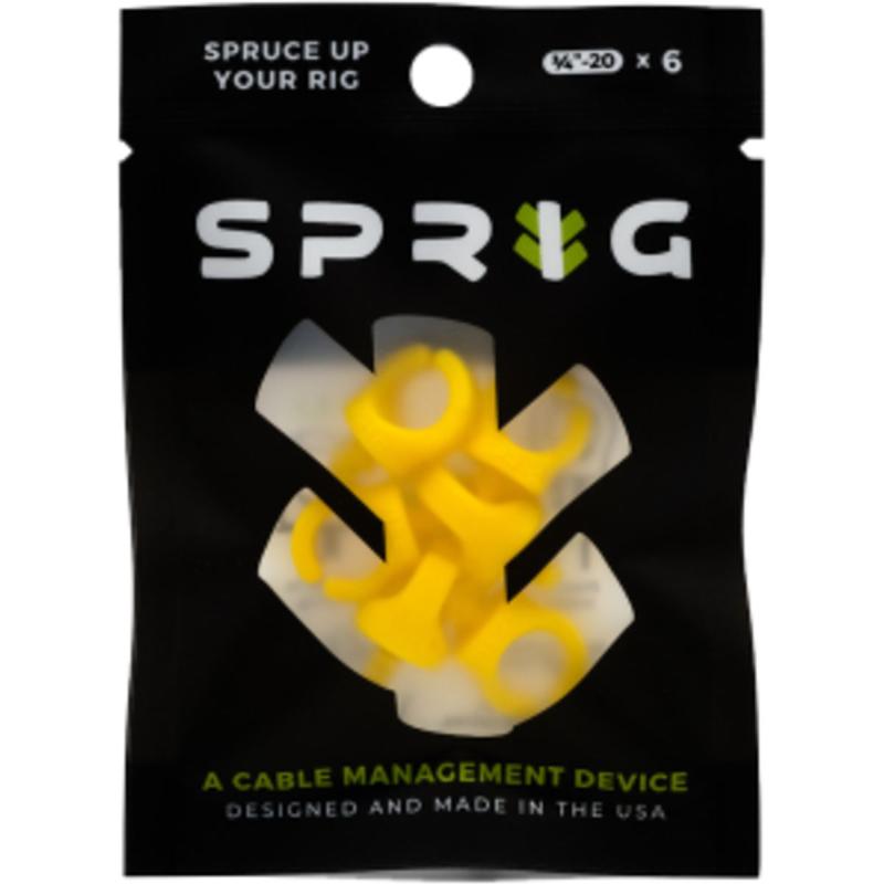 Sprig Yellow 1/4”-20 6-pack