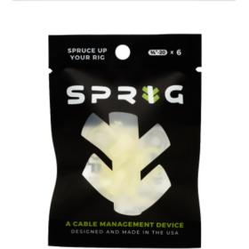 Sprig Glow-In-The-Dark 1/4”-20 6-pack
