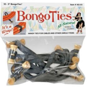 BongoTies Black Original 10PC
