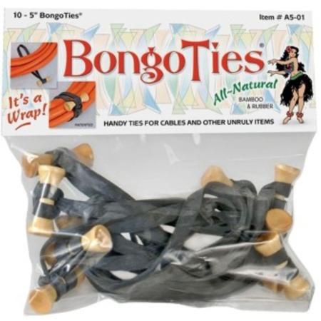 BongoTies Black Original 10PC