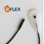 Hide-a-mic B_flex For Sanken COS11 Deity W-LAV Pro Red LAV Mic Clear