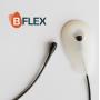Hide-a-mic B_flex For Sanken COS11 Deity W-LAV Pro Red LAV Mic Clear