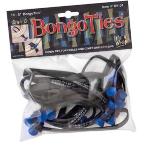 BongoTies Azure - BongoTies 10-pack (Blue Bongo Pin)