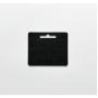 Forty One Thirty General Tags Clear Pola Op Flat Rota Pola w/ Velcro White/Black