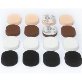 Hide-a-mic Foam-O-Pad 16 Multipurpose Foam Pads 4 Different Colours