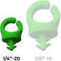 Sprig Green 1/4”-20 6-pack