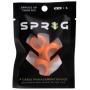 Sprig Orange 3/8”-16 3-pack