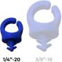 Sprig Blue 1/4”-20 6-pack