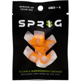 Sprig Orange 1/4”-20 6-pack
