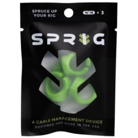 Sprig Green 3/8”-16 3-pack