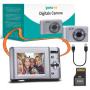 Pora&amp;Co Digital Camera - Inclusief 32 GB Memory Card - Silver